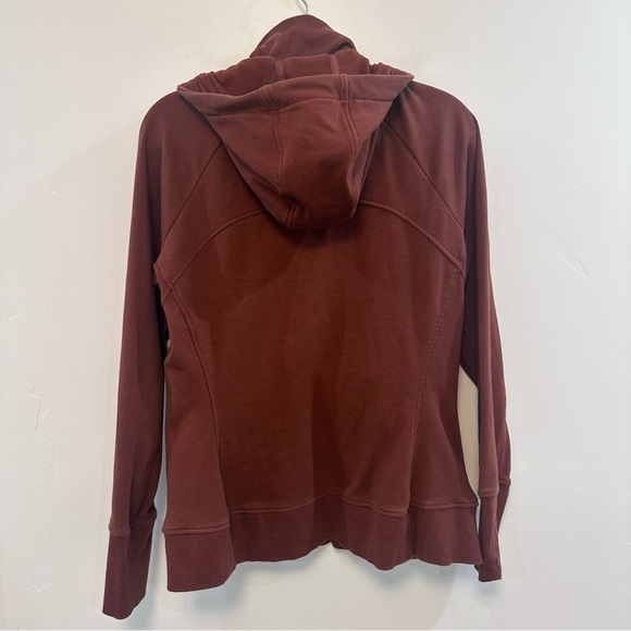ATHLETA triumph hoodie burgundy size large - Picture 6 of 9